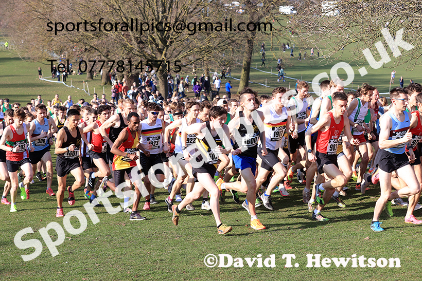 Senior mens 2025 UK CAU Inter Counties Cross Country Champs., Wollaton Park, Nottingham. Photo: David T. Hewitson/Sports for All Pics